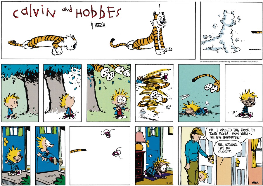 Calvin and Hobbes
