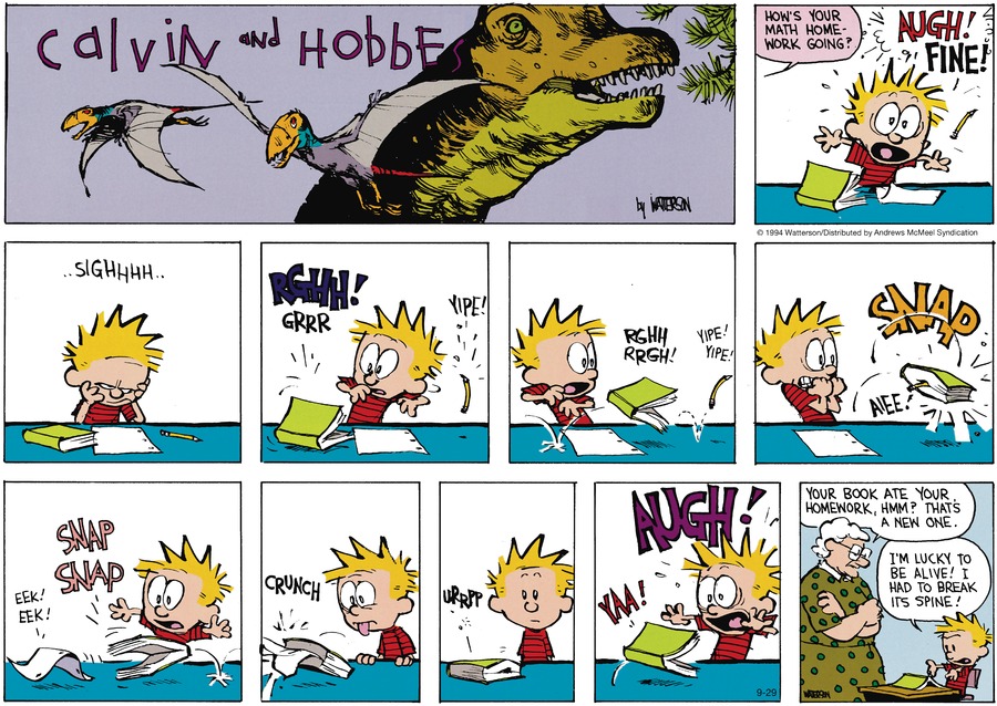 Calvin and Hobbes