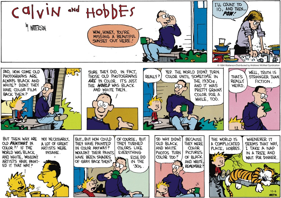 Calvin and Hobbes