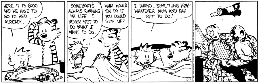 Calvin and Hobbes