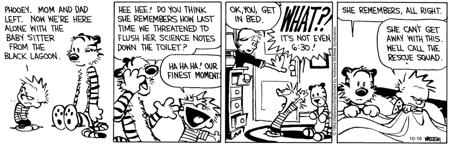 Calvin and Hobbes