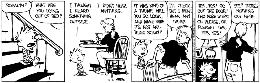 Calvin and Hobbes