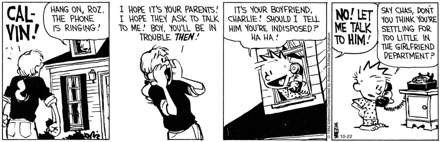 Calvin and Hobbes
