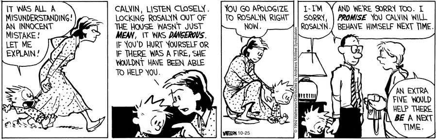 Calvin and Hobbes