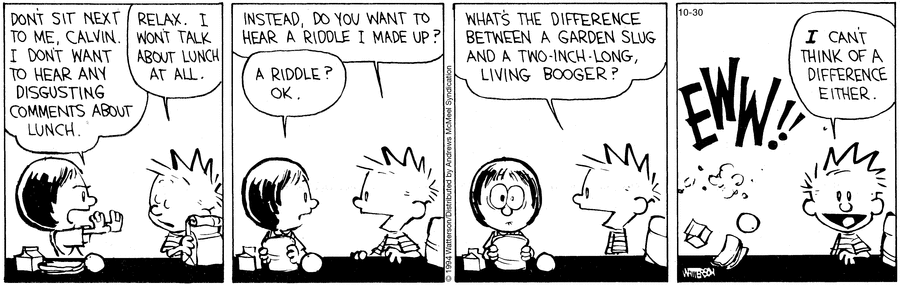 Calvin and Hobbes
