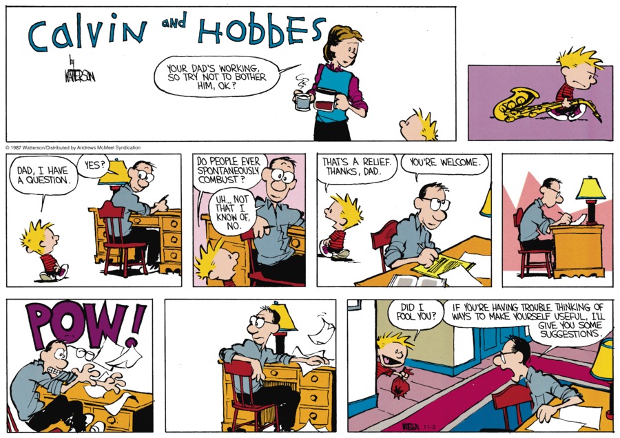 Calvin and Hobbes