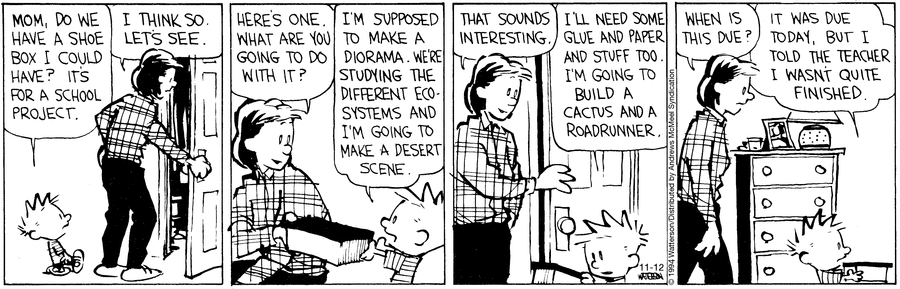 Calvin and Hobbes