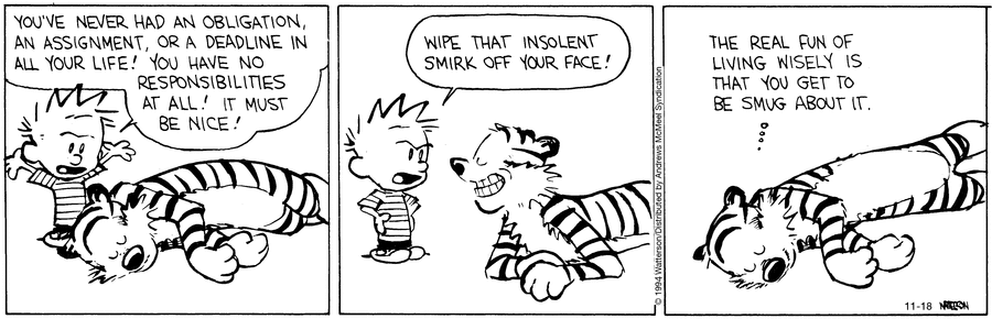 Calvin and Hobbes