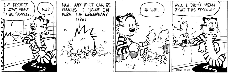 Calvin and Hobbes