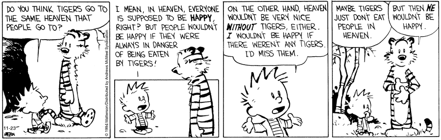 Calvin and Hobbes