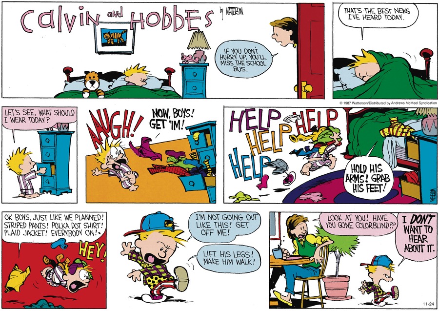Calvin and Hobbes