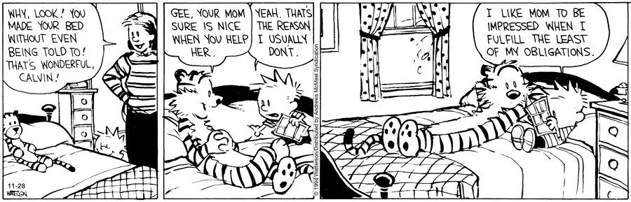Calvin and Hobbes