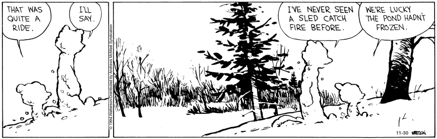 Calvin and Hobbes
