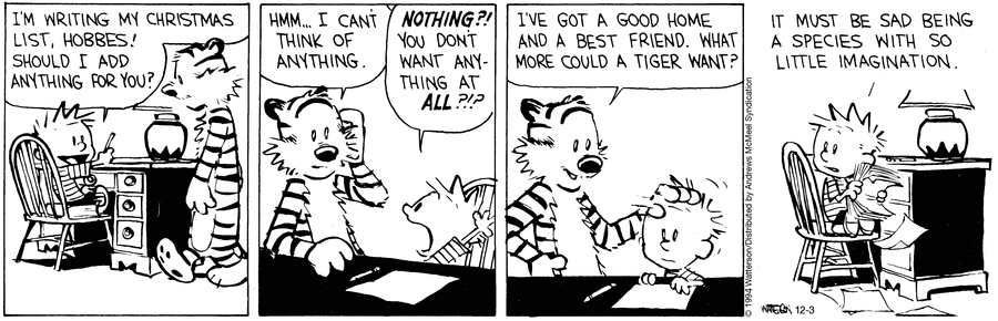 Calvin and Hobbes