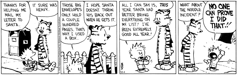 Calvin and Hobbes