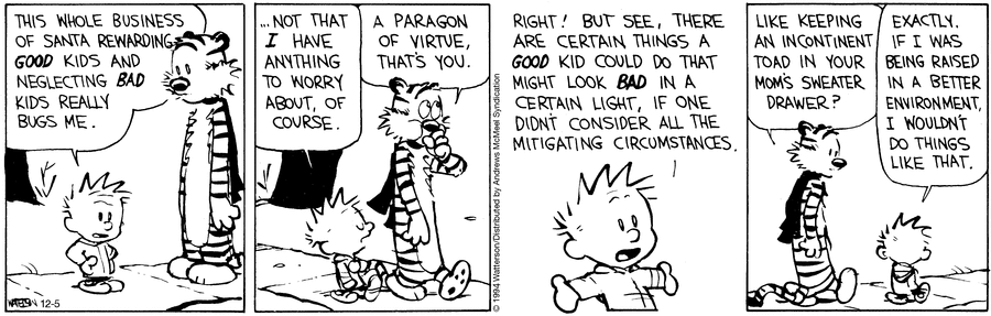 Calvin and Hobbes