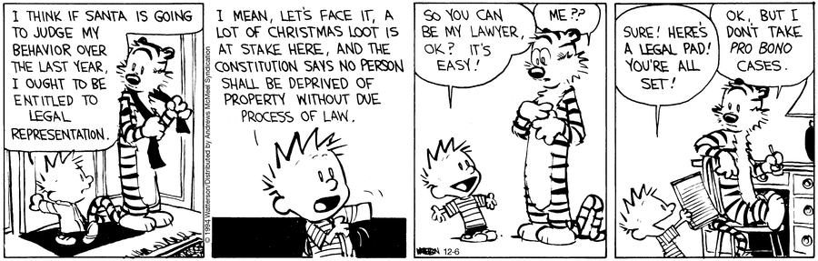 Calvin and Hobbes