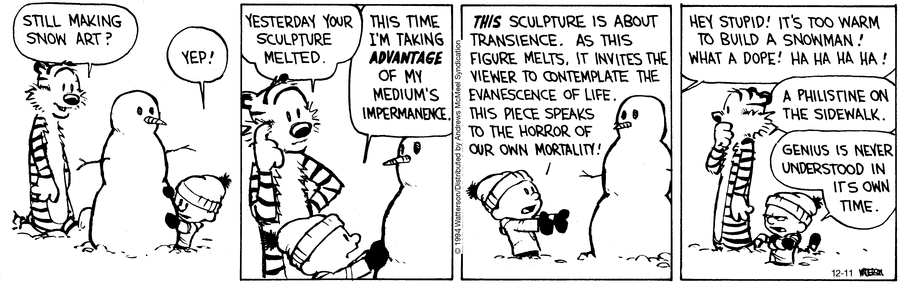 Calvin and Hobbes
