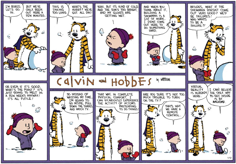 Calvin and Hobbes