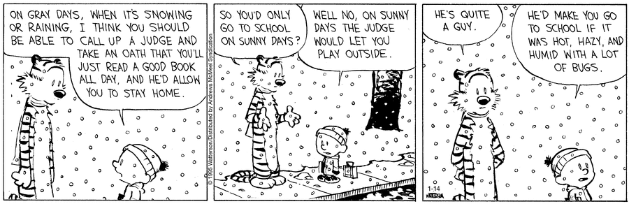 Calvin and Hobbes