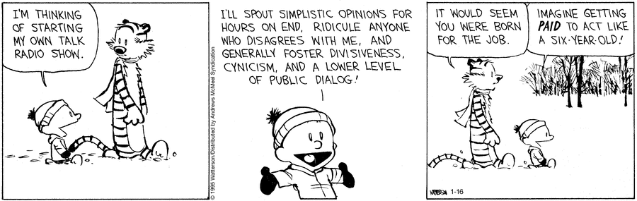 Calvin and Hobbes