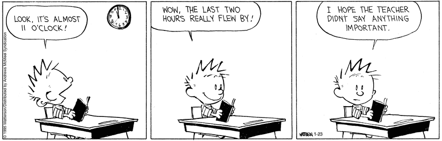 Calvin and Hobbes