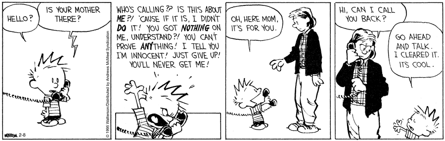Calvin and Hobbes