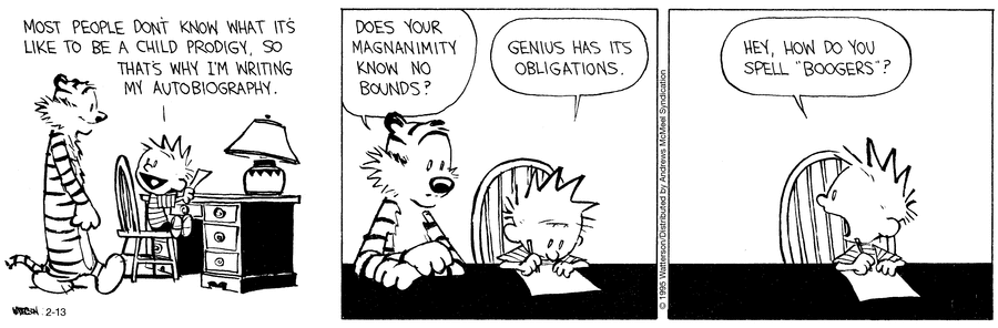 Calvin and Hobbes