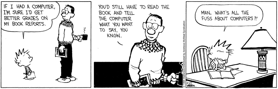 Calvin and Hobbes