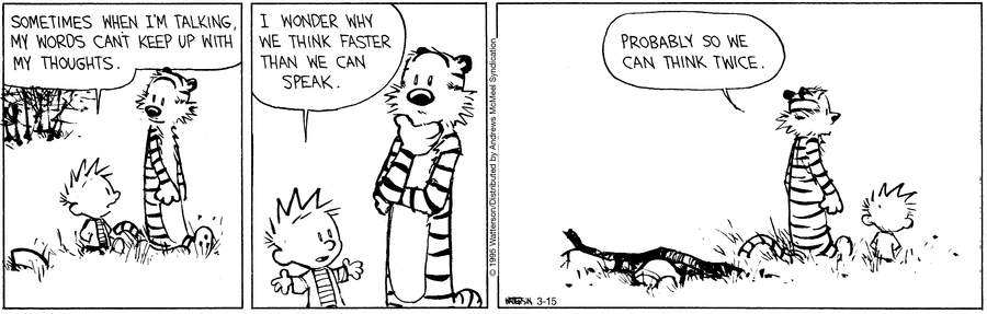 Calvin and Hobbes