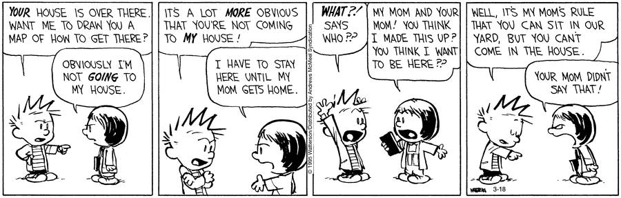 Calvin and Hobbes