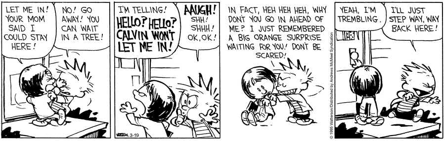 Calvin and Hobbes