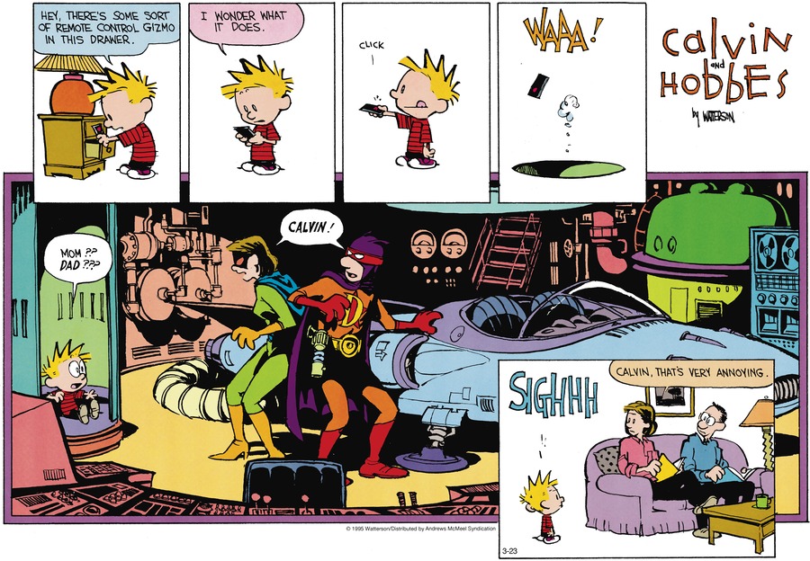 Calvin and Hobbes