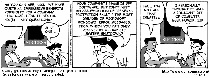 General Protection Fault