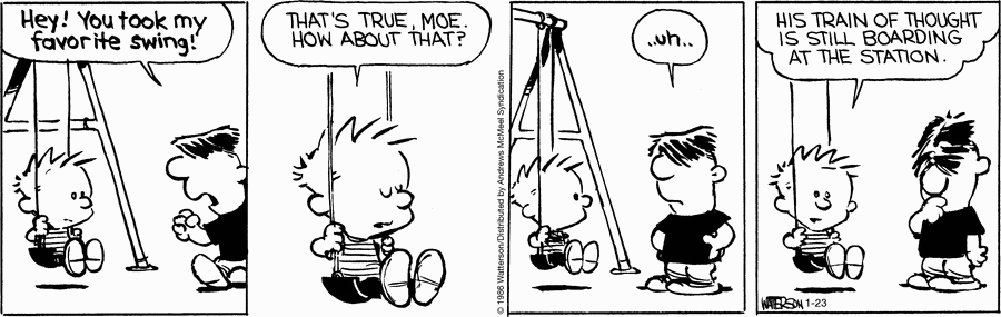 Calvin and Hobbes