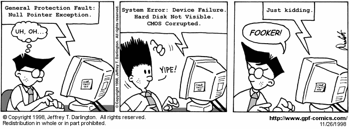 General Protection Fault