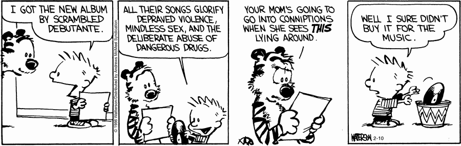 Calvin and Hobbes
