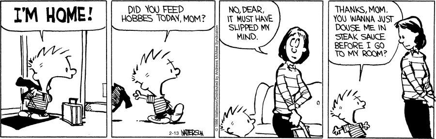 Calvin and Hobbes