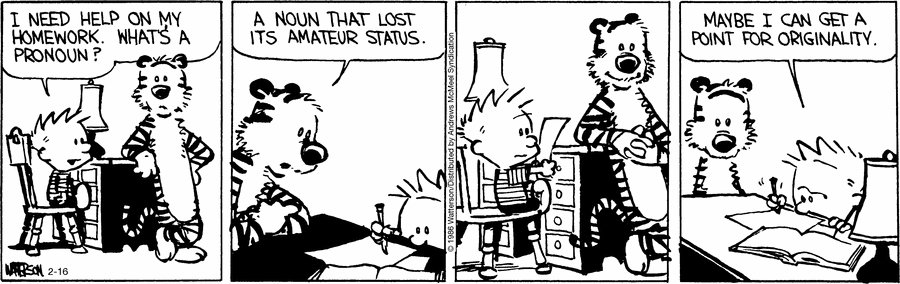 Calvin and Hobbes