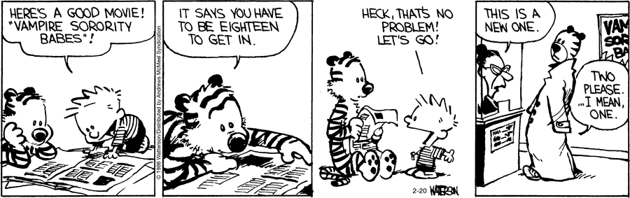 Calvin and Hobbes