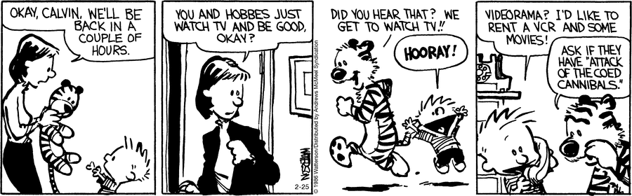Calvin and Hobbes