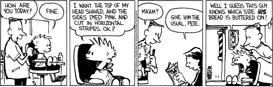 Calvin and Hobbes