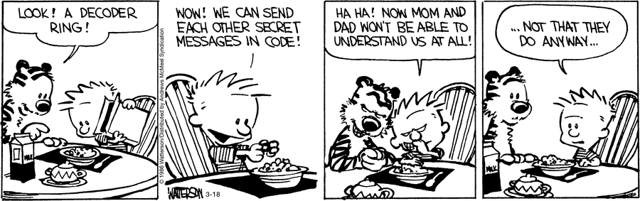 Calvin and Hobbes