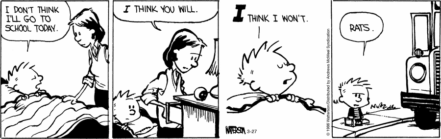 Calvin and Hobbes